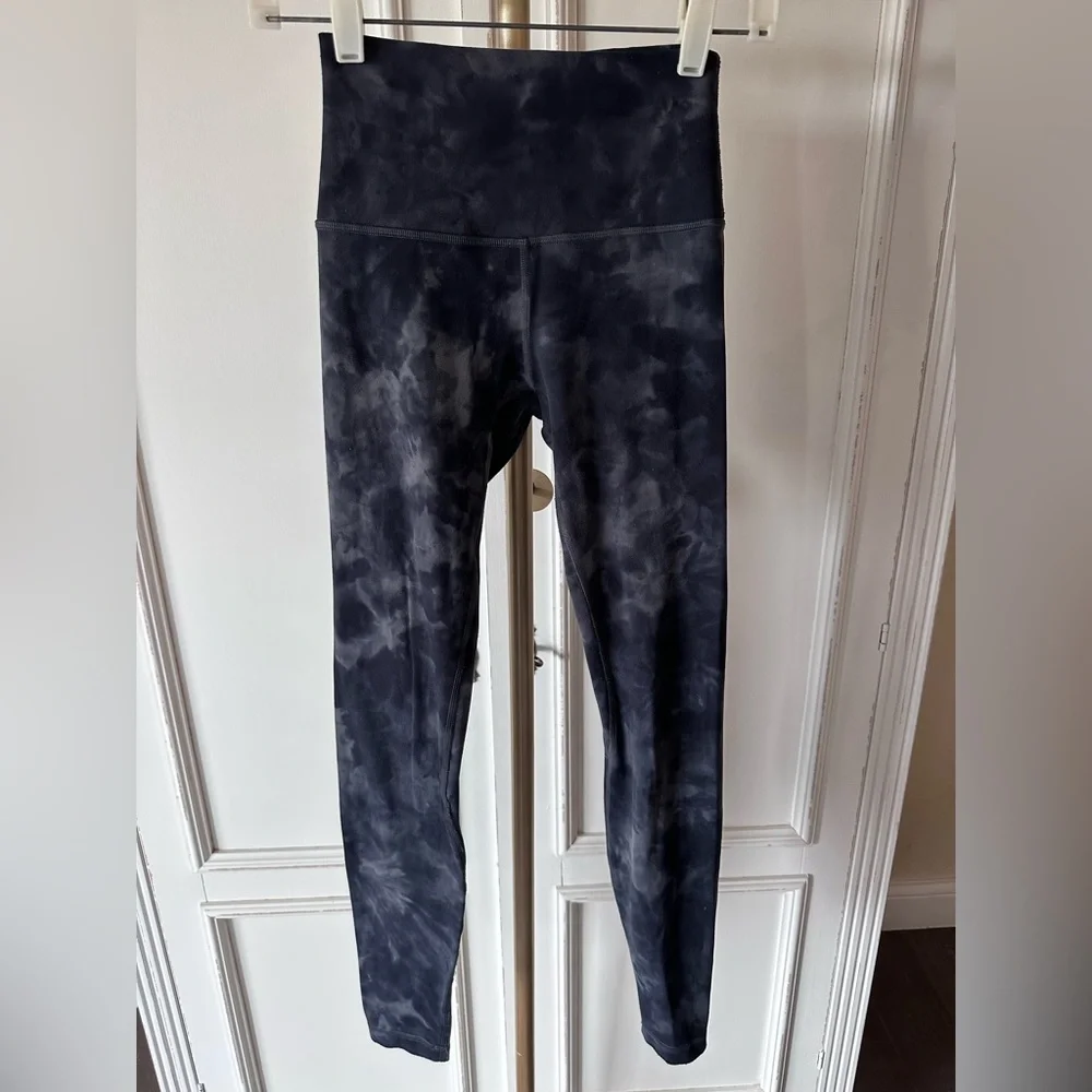 Lululemon Athletica Diamond Dye Pitch Grey Graphite Grey Leggings - Picture 5 of 10